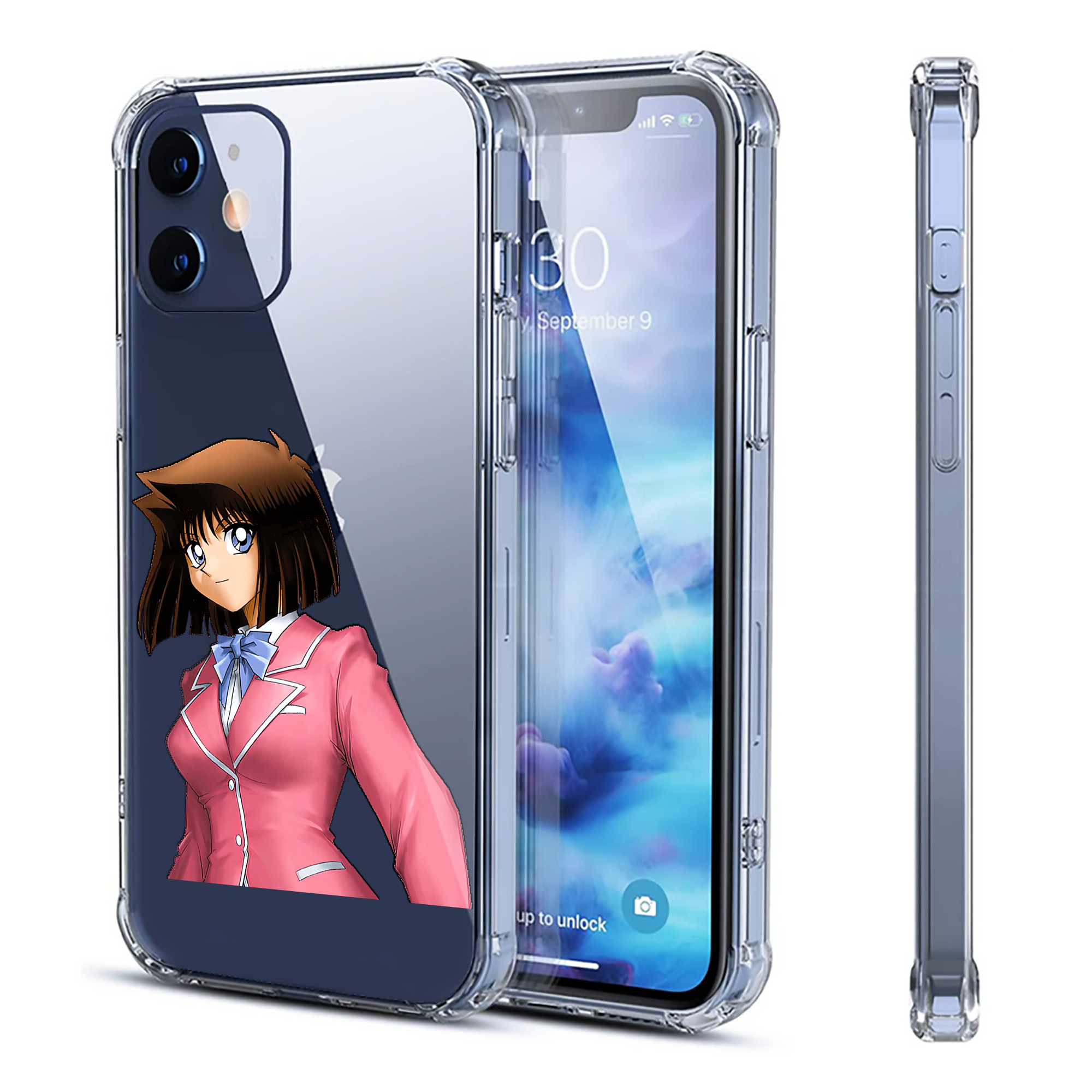 （画像用） 遊☆戯☆王 Yu-Gi-Oh! 【iPhone 12シリーズ対応】透明スマホケース（クリアソフトケース）